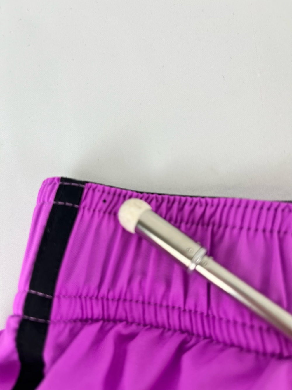 Victoria's Secret VSX Sport “The Player” Lined Running Shorts Purple White Sz S - Picture 11 of 15